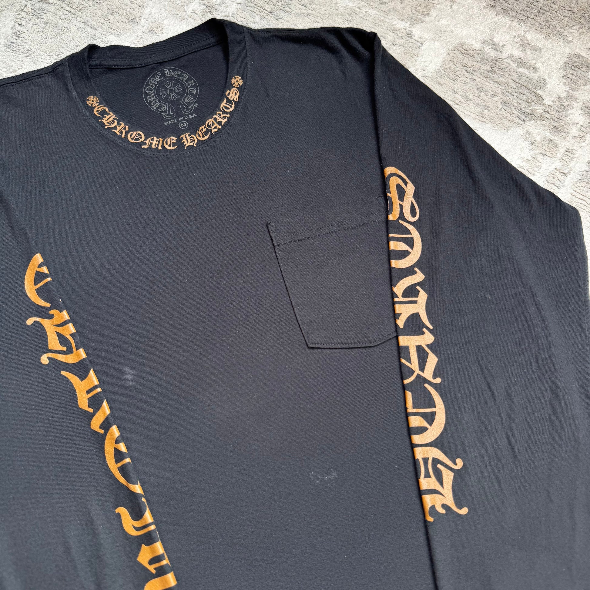 Chrome Hearts Neck Logo Long Sleeve Shirt — photo 3