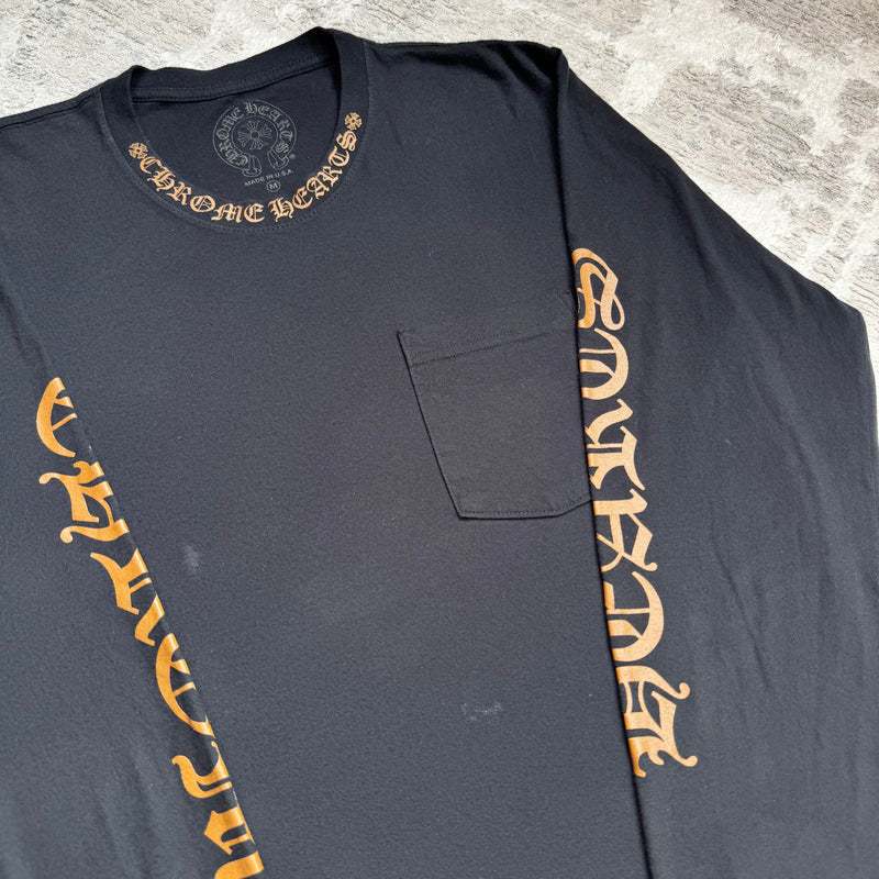 Chrome Hearts Neck Logo Long Sleeve Shirt — photo 3