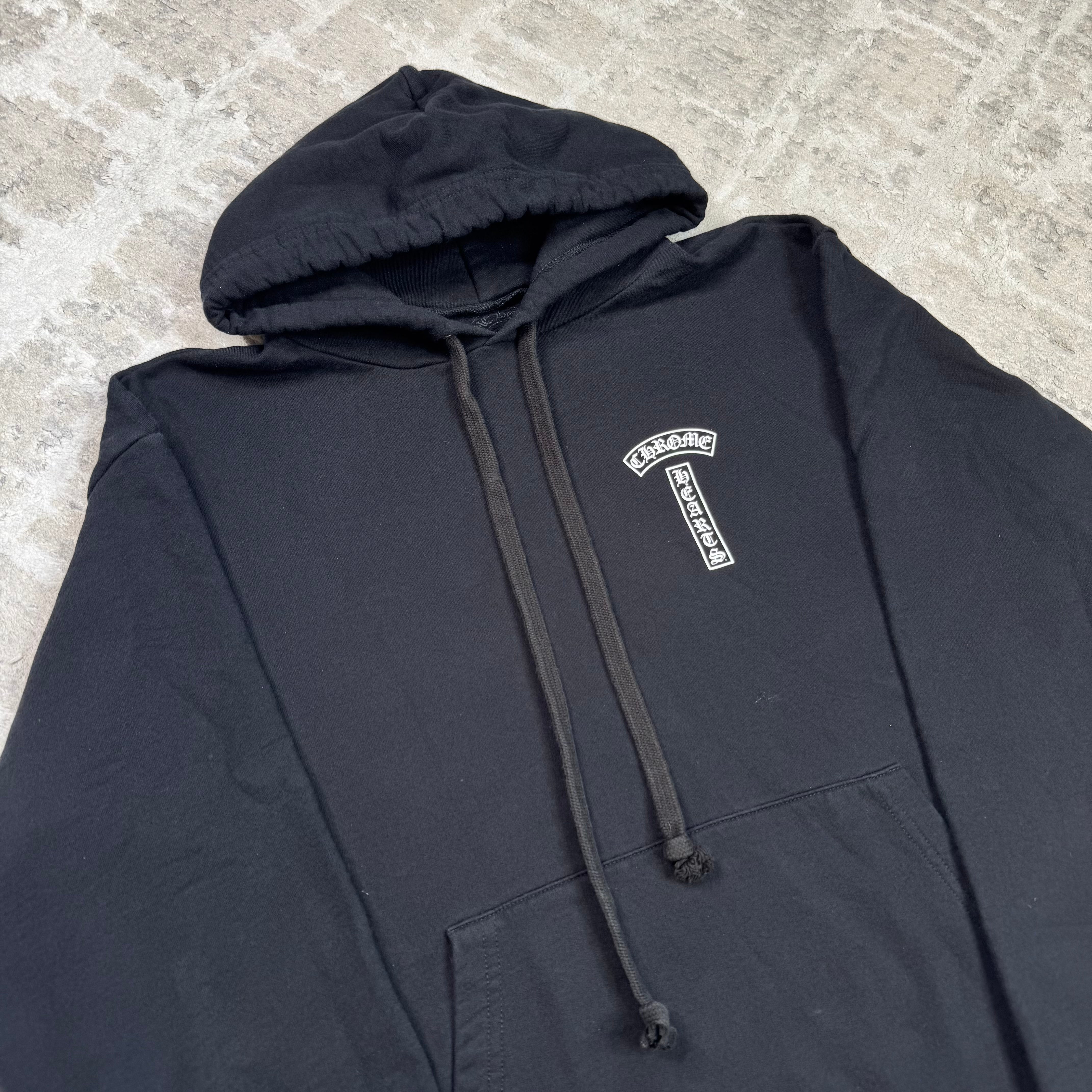 Chrome hearts t bar logo pullover hoodie - Million Dollar Streetwear