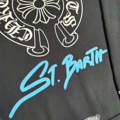 Chrome hearts st Barths horseshoe zip up hoodie - Million Dollar Streetwear
