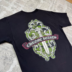 Chrome hearts vintage vine dagger short sleeve shirt - Million Dollar Streetwear