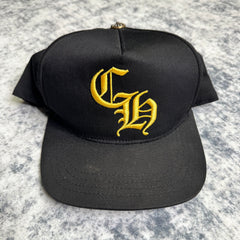 Chrome hearts baseball hat black yellow - Million Dollar Streetwear