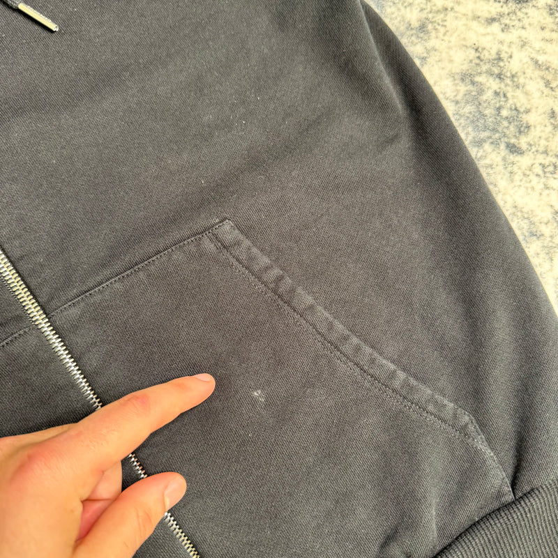 Celine hood logo zip up hoodie - Million Dollar Streetwear