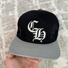 Chrome Hearts Cross Patch Baseball Hat — Black — photo 3