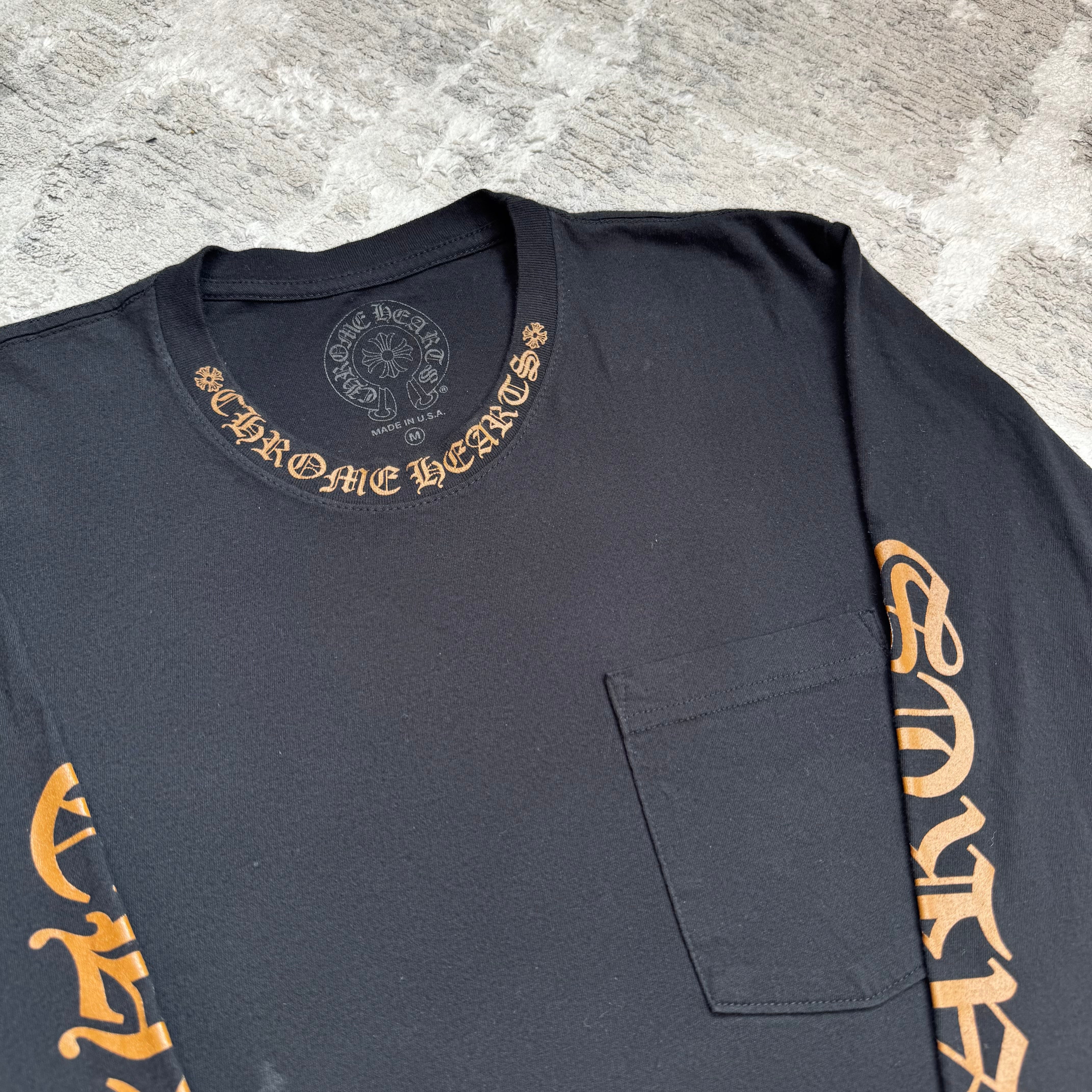Chrome Hearts Neck Logo Long Sleeve Shirt — photo 4
