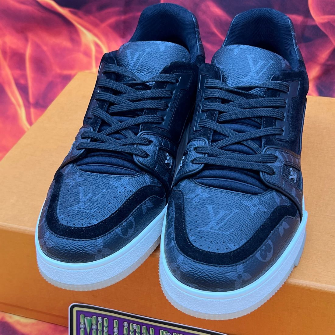 Louis Vuitton trainer low monogram- 7.5M