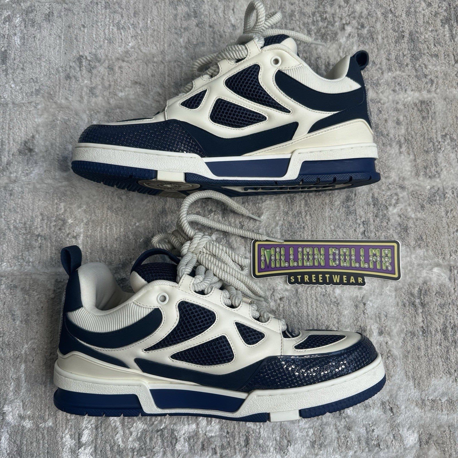 Louis Vuitton Skate Trainer Sneaker ‘marine Blue’ Sz- 8.5LV