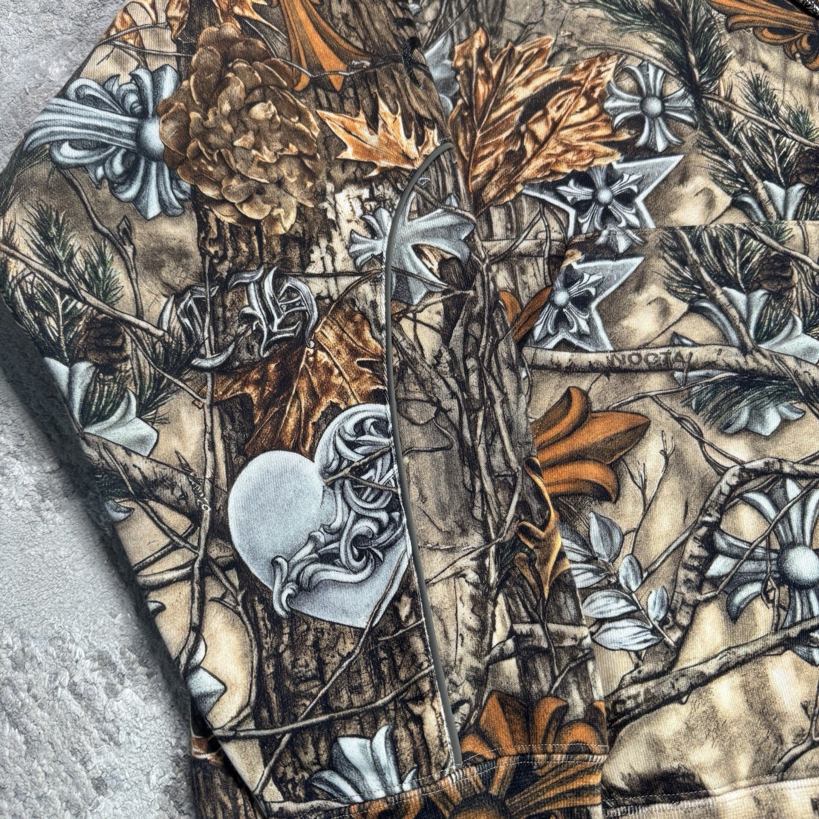 Chrome Hearts Nike Nocta Drake CLB Camo Horseshoe Pullover Hoodie