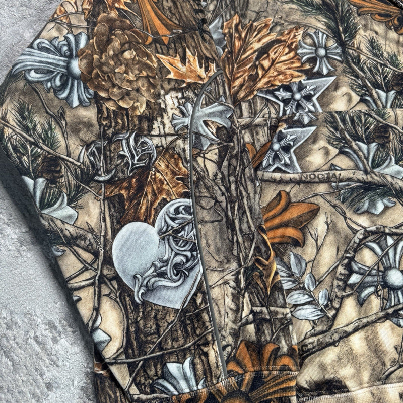 Chrome Hearts Nike Nocta Drake CLB Camo Horseshoe Pullover Hoodie