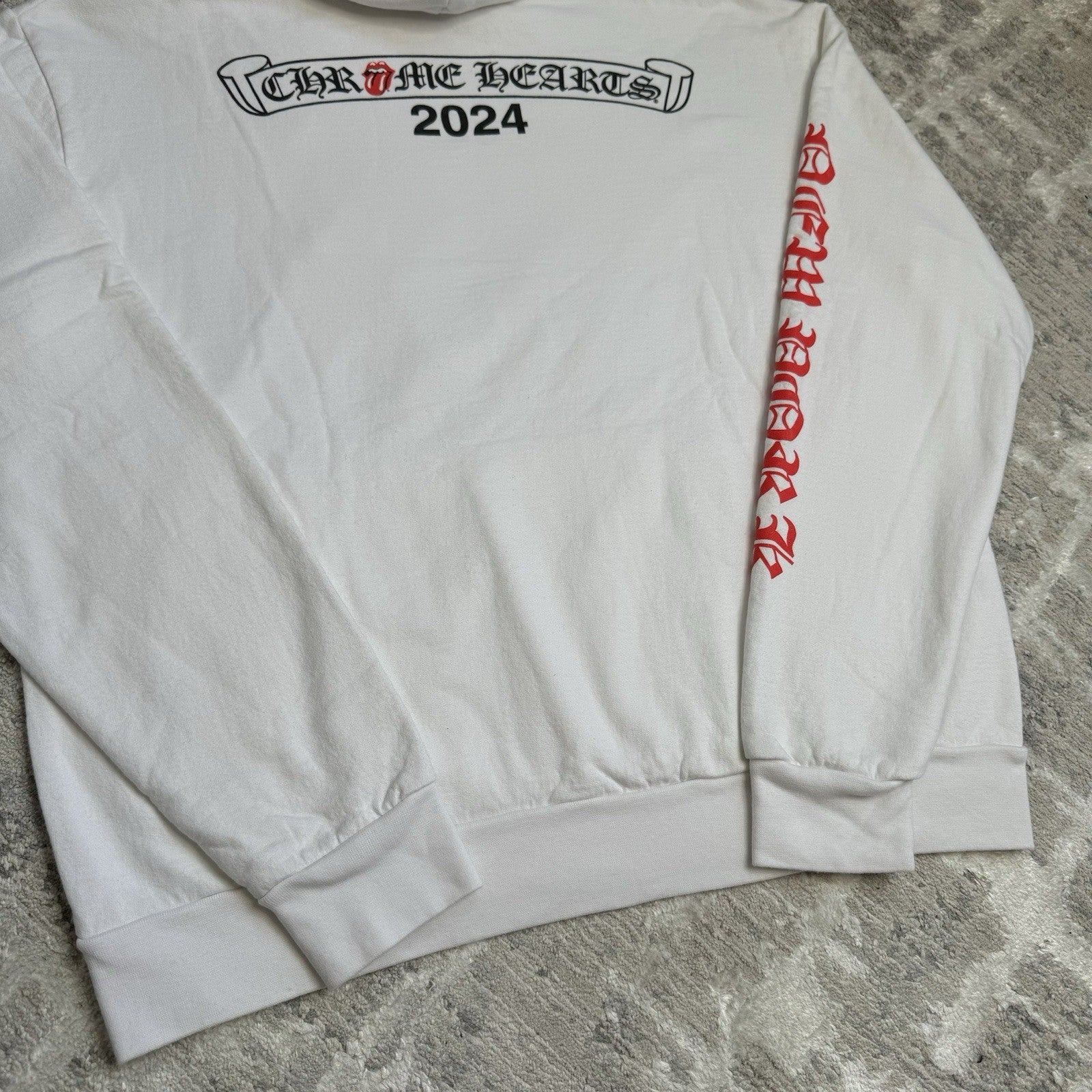 Chrome Hearts Rolling Stones NYC Exclusive Pullover Hoodie 
