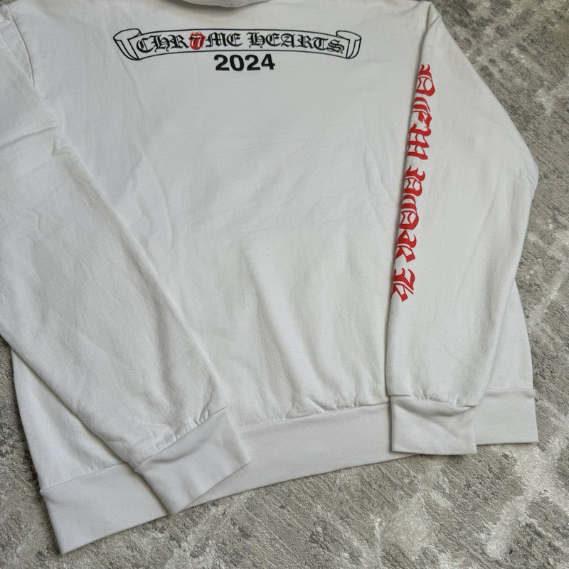 Chrome Hearts Rolling Stones NYC Exclusive Pullover Hoodie 