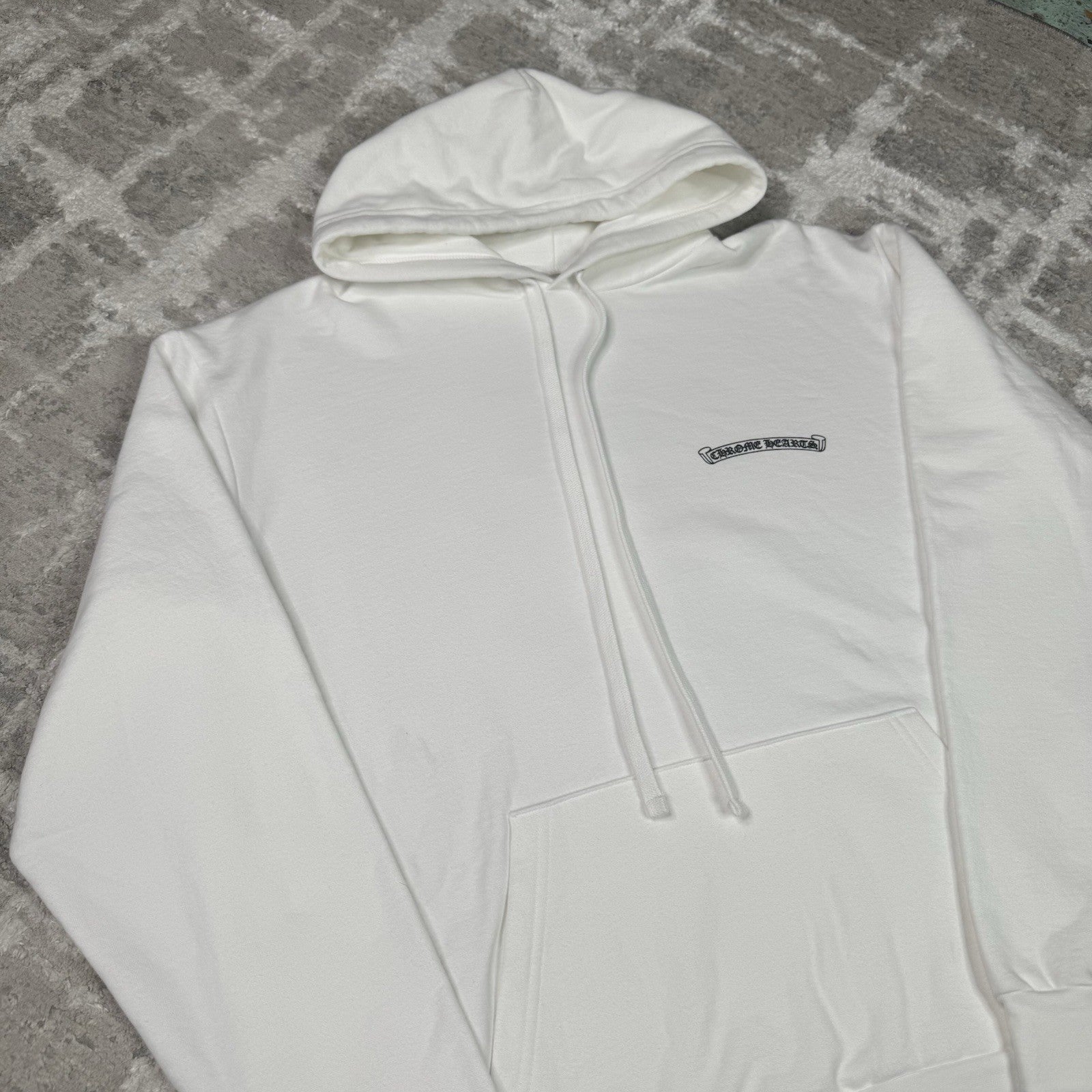 Chrome Hearts St Barth Exclusive Cross Pullover Hoodie 