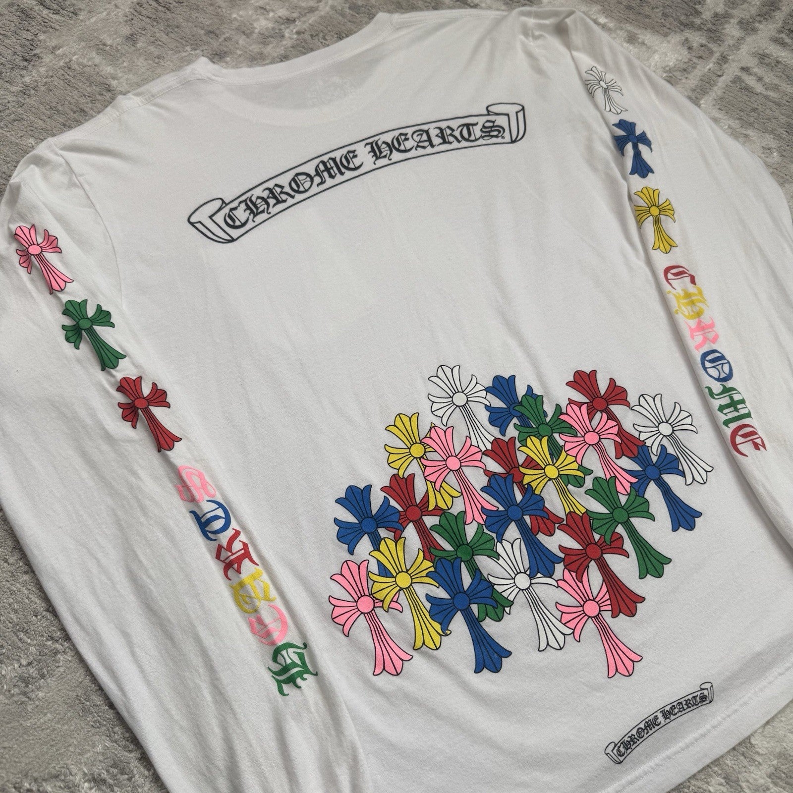 Chrome Hearts Cemetery Multi-color Long Sleeve Shirt 