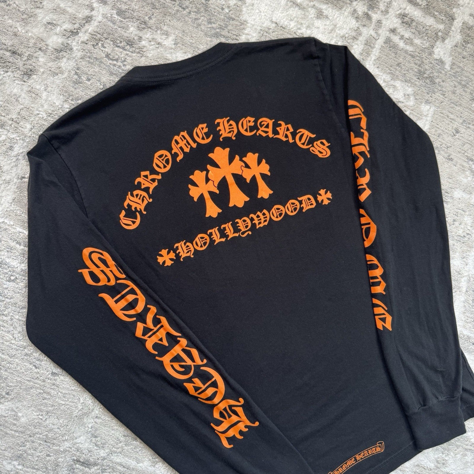 Chrome Hearts King Taco Triple Cross Long Sleeve Tee Shirt 