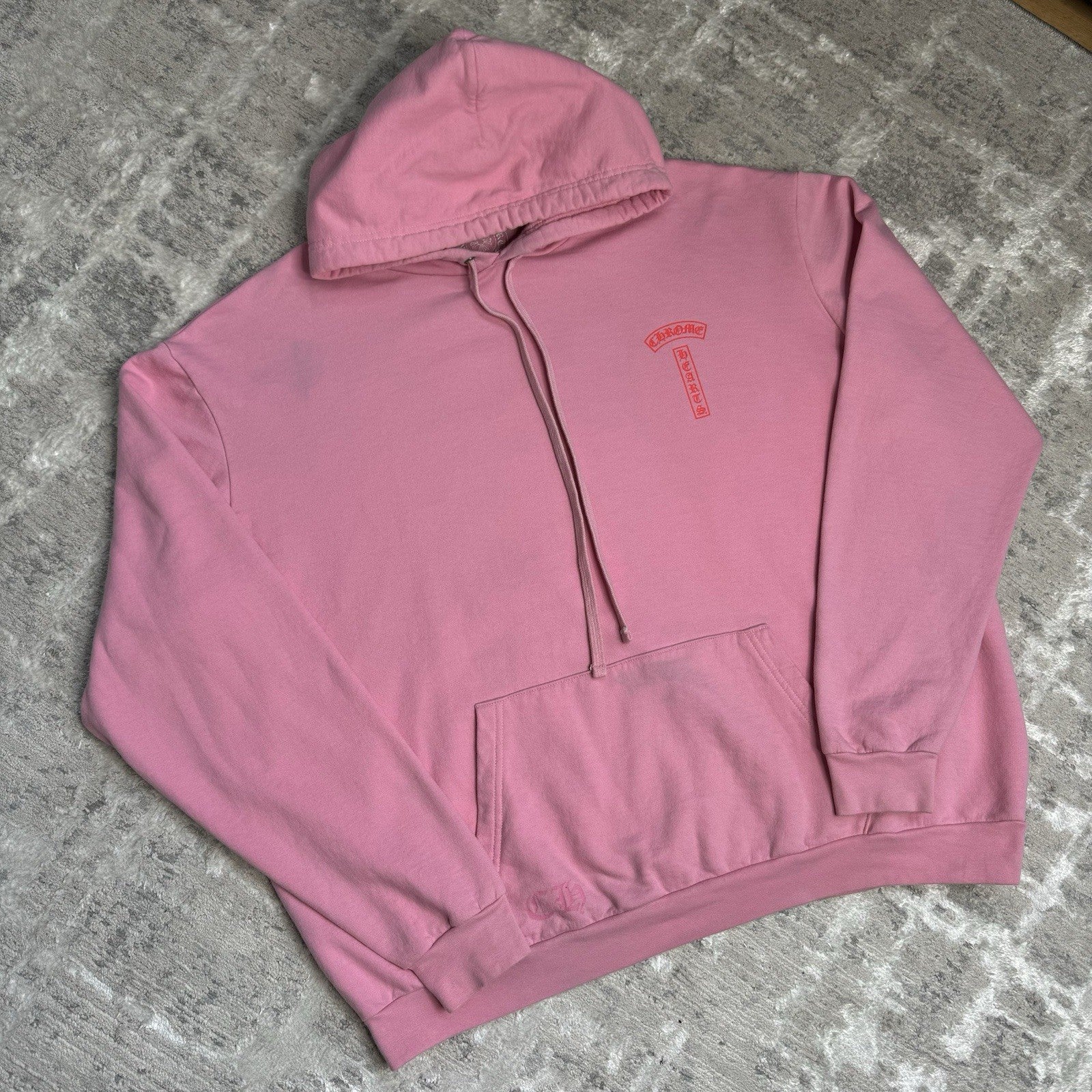 Chrome Hearts T Bar Logo Pullover Hoodie 