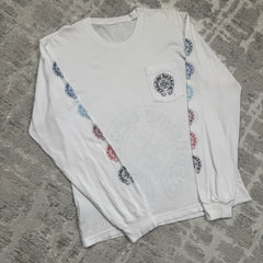 Chrome Hearts Horseshoe Multi-color Long Sleeve Tee Shirt 