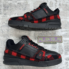 Louis Vuitton Trainer Low ‘red Plaid’ 