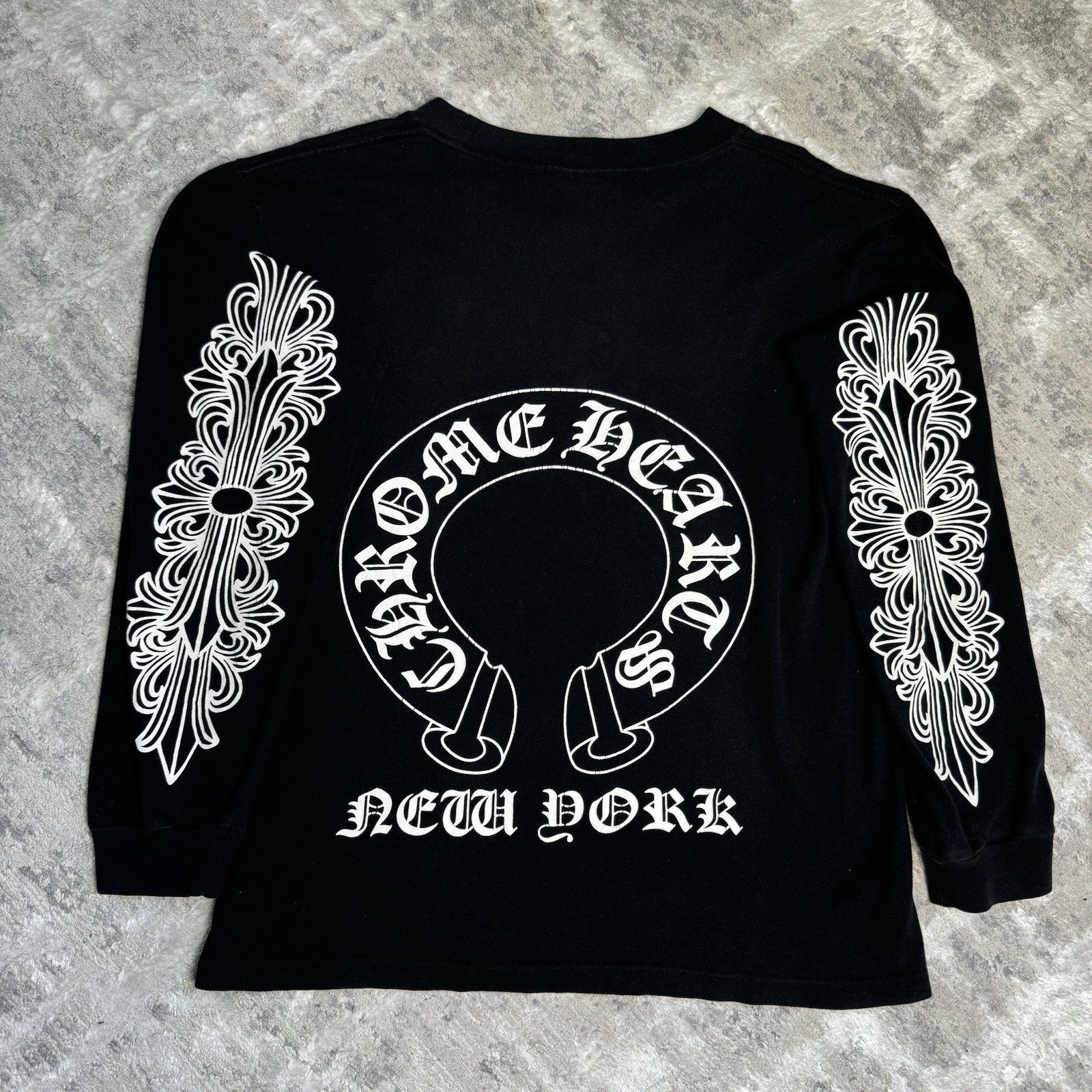 Chrome Hearts New York Exclusive Long Sleeve Pocket Tee Shirt 