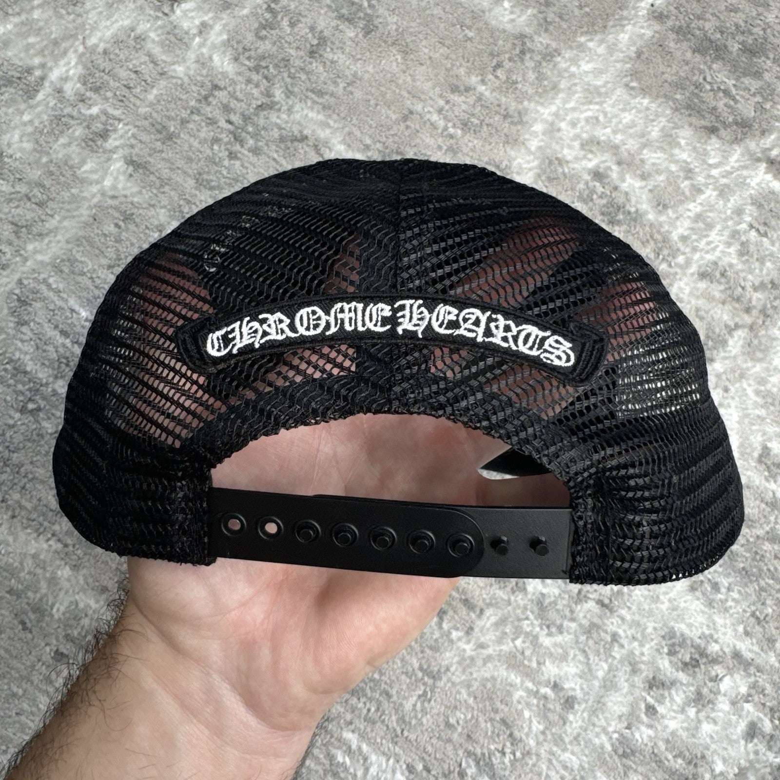 Chrome Hearts King Taco Triple Cross Trucker Hat