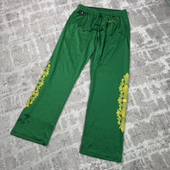 Chrome Hearts Mesh CH Stadium Floral Sweatpants 