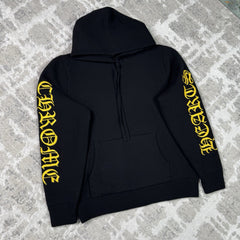 Chrome Hearts Cashmere Embroidered Sleeve Logo Pullover Hoodie 