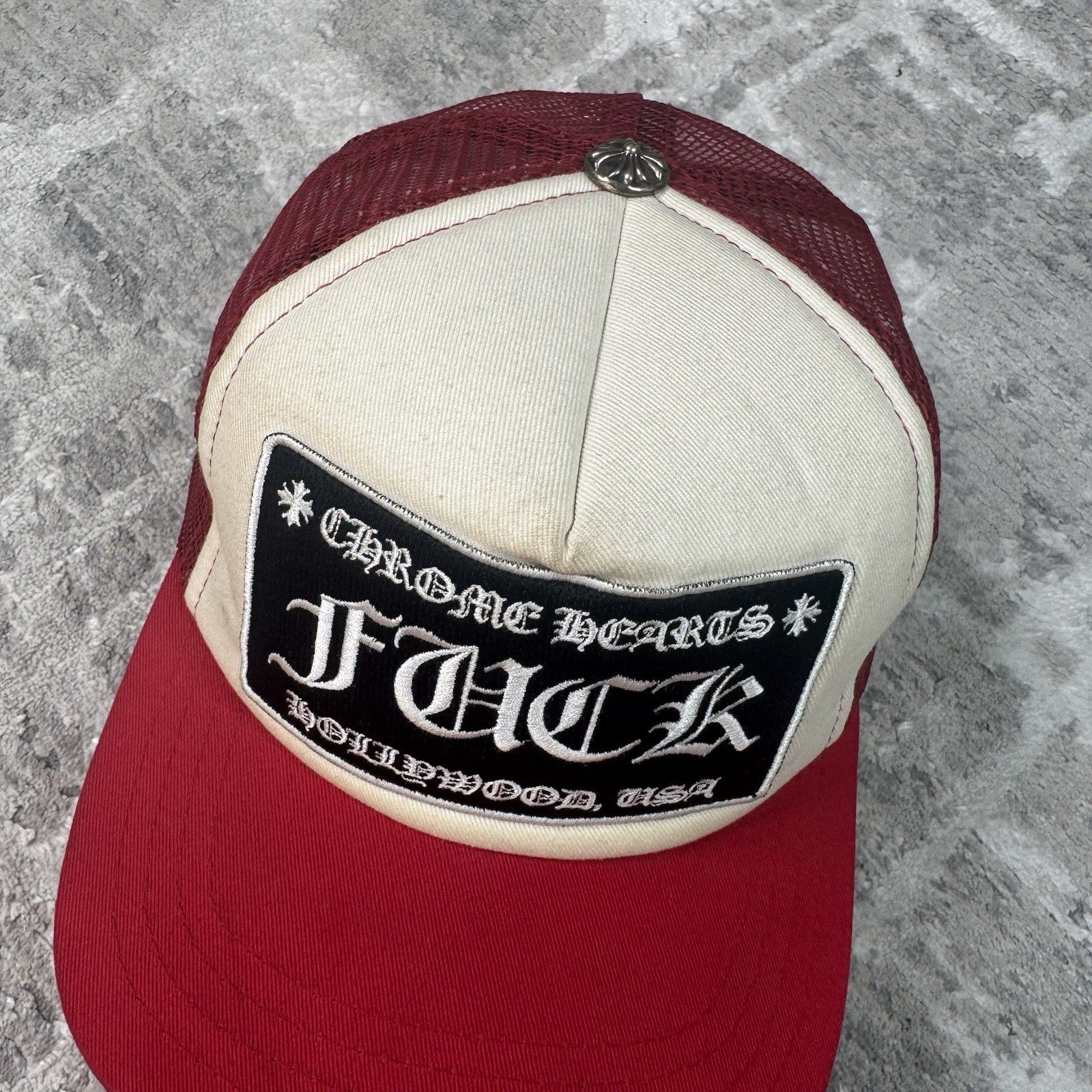 Chrome Hearts F*ck Hollywood Trucker Hat