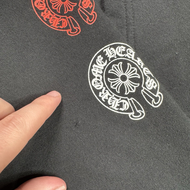 Chrome Hearts Horseshoe Multi-color Zip Up Hoodie 