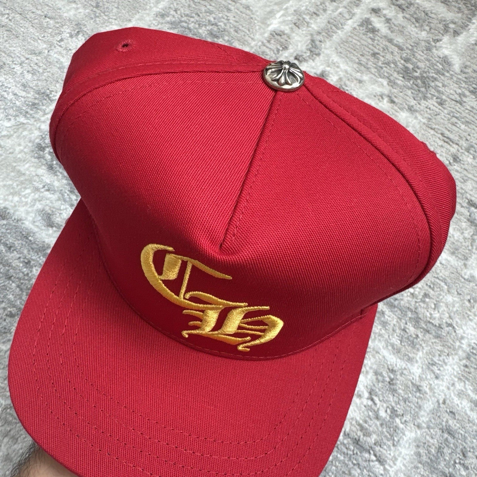 Chrome Hearts Baseball CH Hat ‘red Yellow’ 