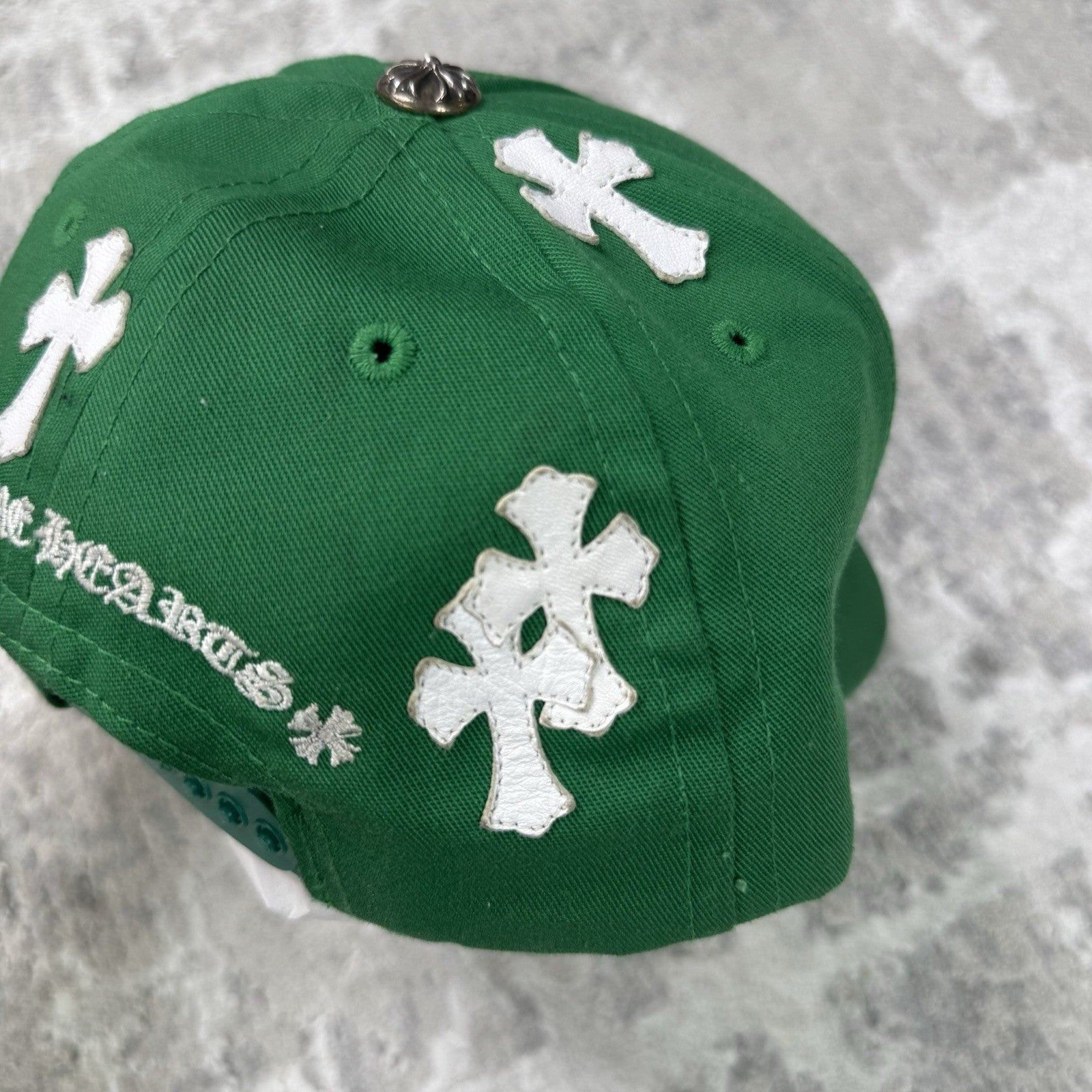 Chrome Hearts Cross Patch Baseball Hat 