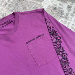 Chrome Hearts Matty Boy Spiderweb Long Sleeve Tee Shirt 