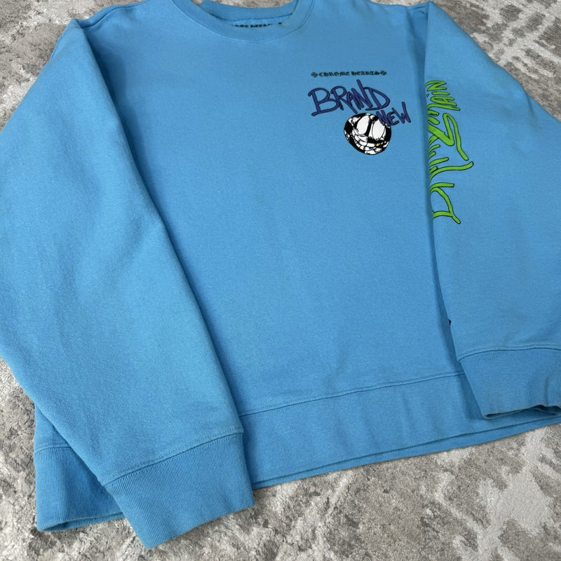 Chrome Hearts Matty Boy Brain New Pullover Crewneck Sweatshirt 