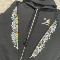 Chrome Hearts Deadly Doll Zip Up Hoodie 