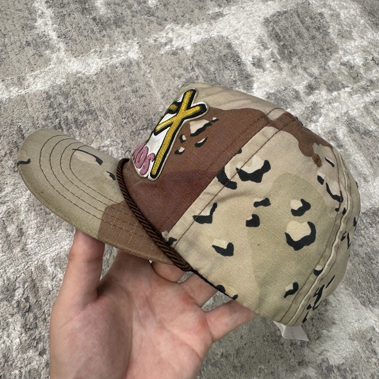 Chrome Hearts Sex Records Matty Boy Leather Patch Gunslinger Baseball Hat