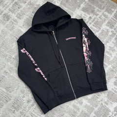 Chrome Hearts Deadly Doll Zip Up Hoodie 