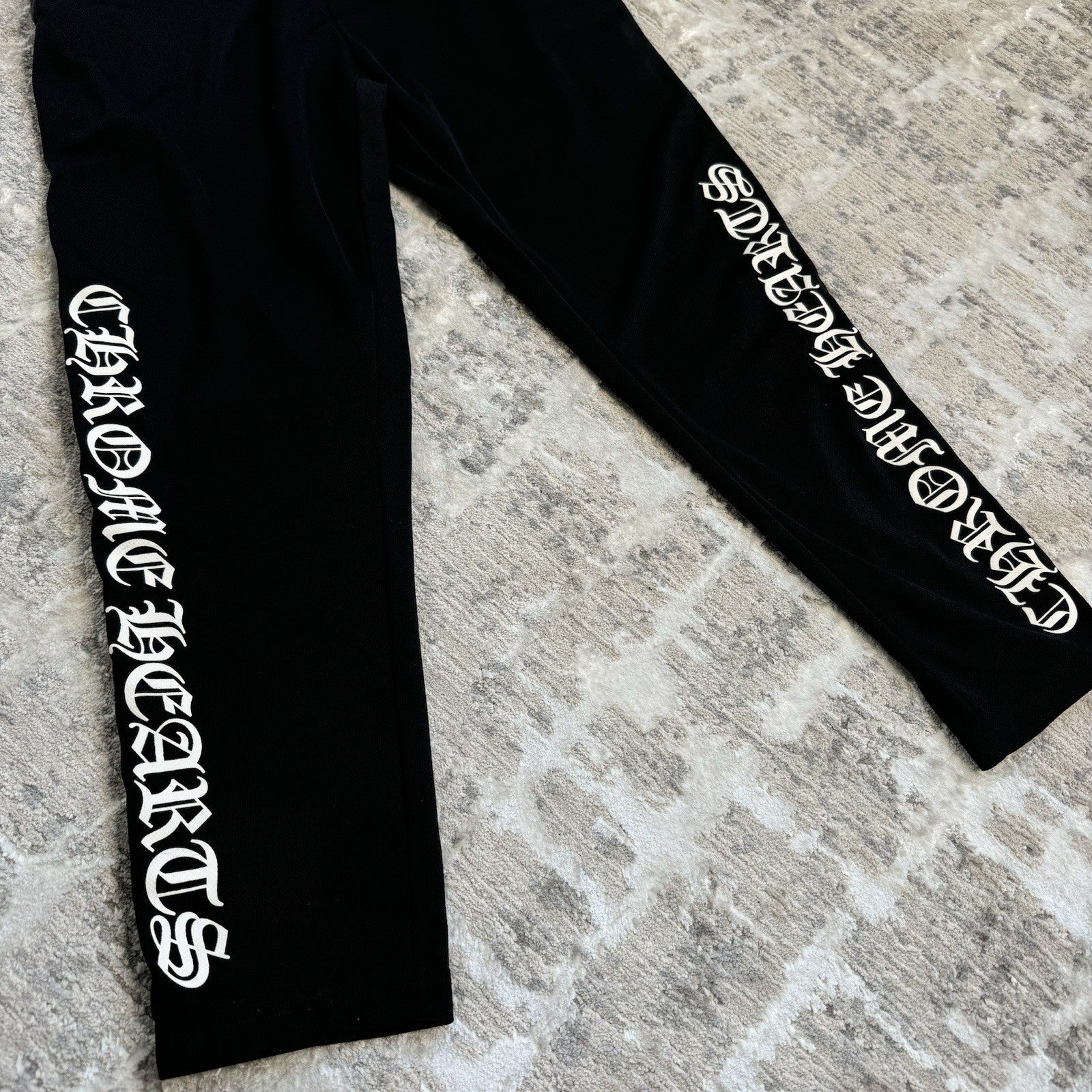 Chrome Hearts Snap Closure Mesh Track Pant 