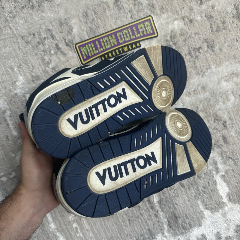 Louis Vuitton Skate Trainer Sneaker ‘marine Blue’ Sz- 8.5LV