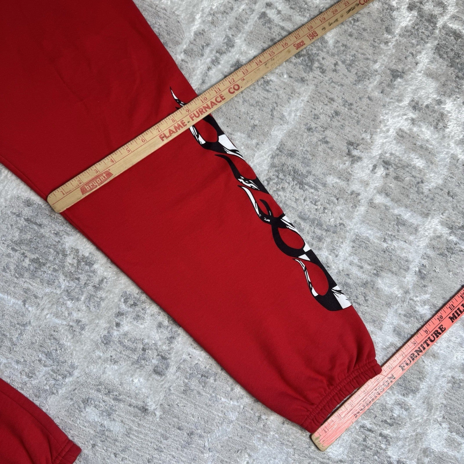 Chrome Hearts Matty Boy Flame Sweatpants 