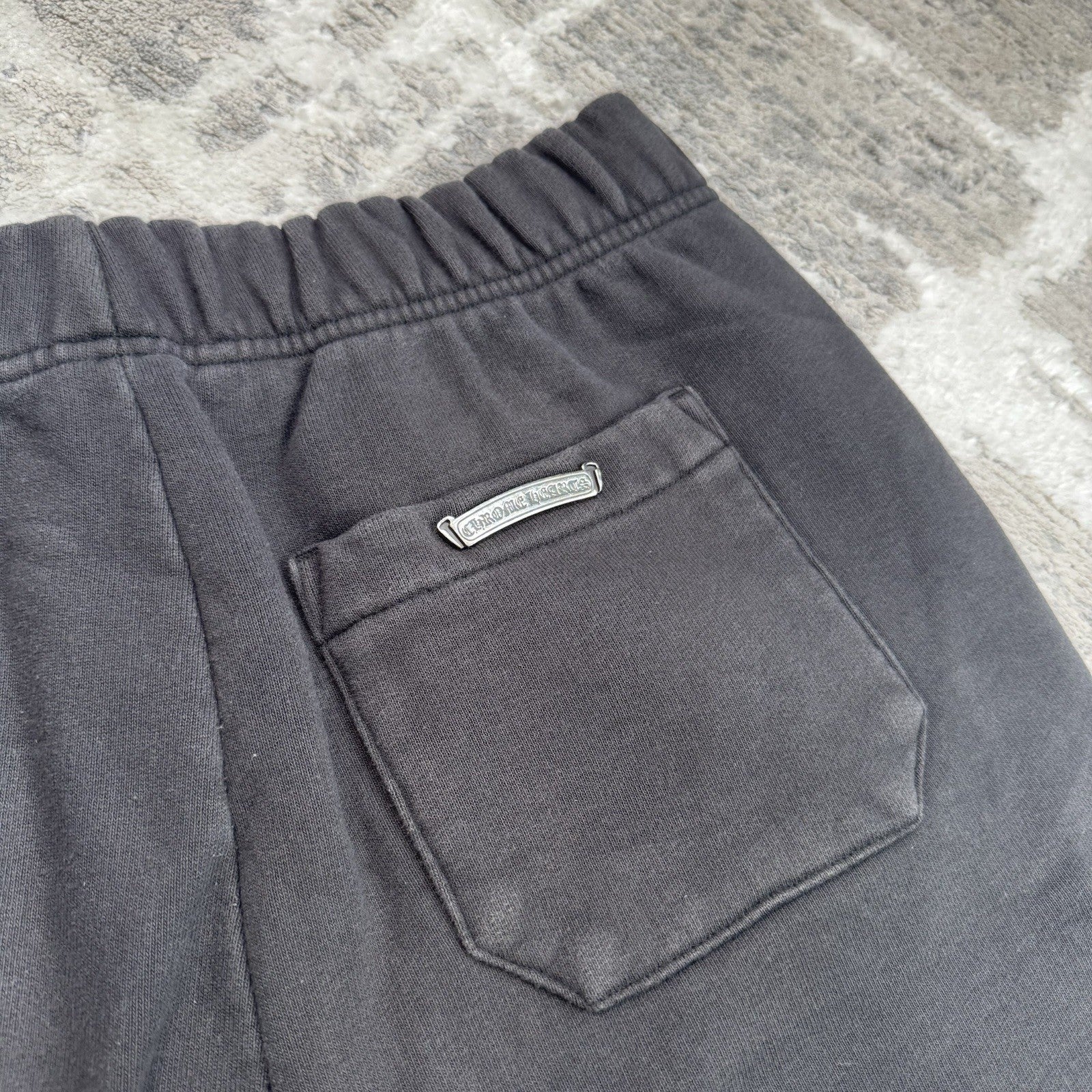 Chrome Hearts Paperjam Leather Triple Cross Sweatshirts