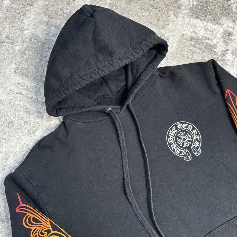 Chrome Hearts Floral Gradient Logo Pullover Hoodie 