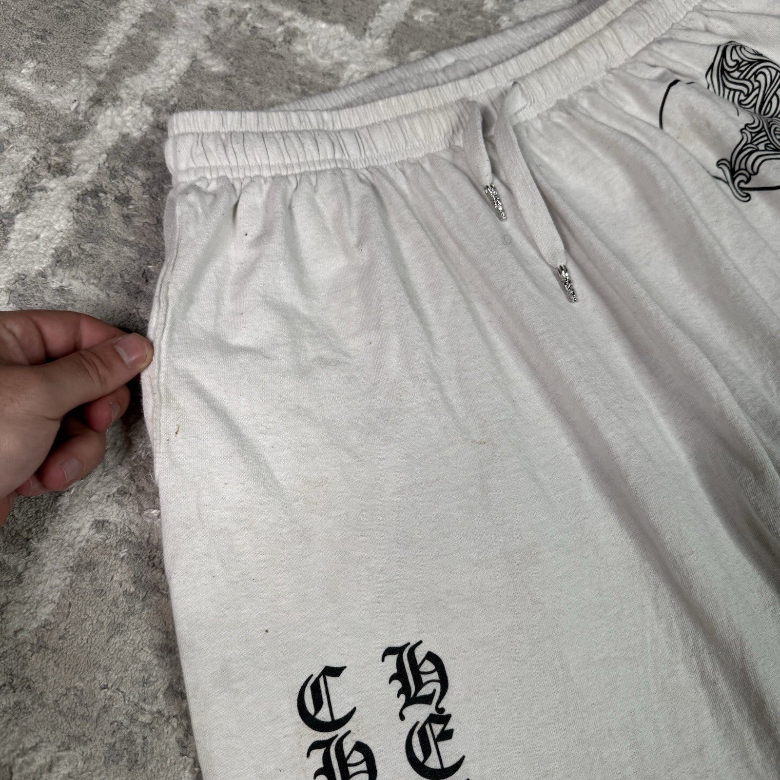 Chrome Hearts Deadly Doll Patchwork Sweatpants 
