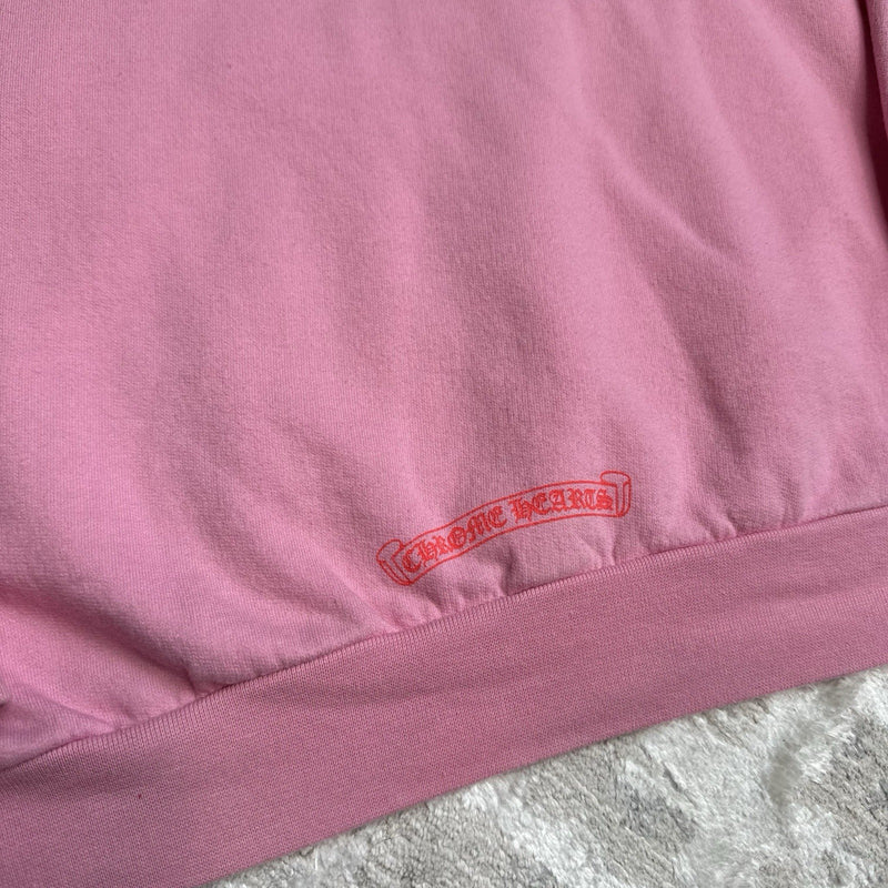 Chrome Hearts T Bar Logo Pullover Hoodie 