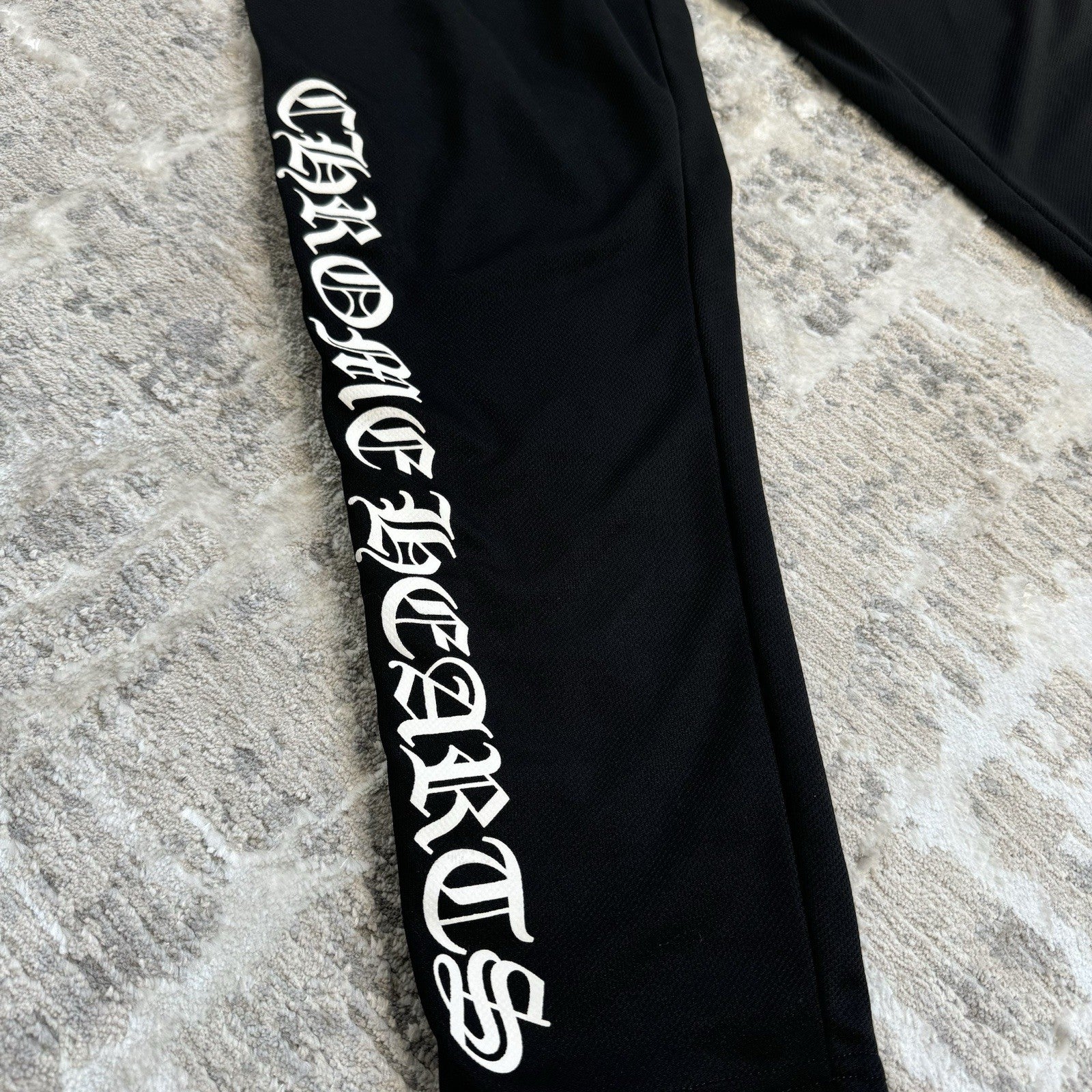 Chrome Hearts Snap Closure Mesh Track Pant 