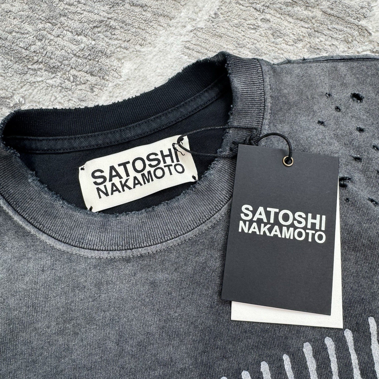 Satoshi Nakamoto Motorsport Cut-off Shirt 