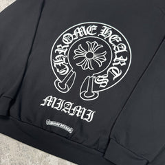 Chrome Hearts Miami Horseshoe Exclusive Pullover Hoodie 