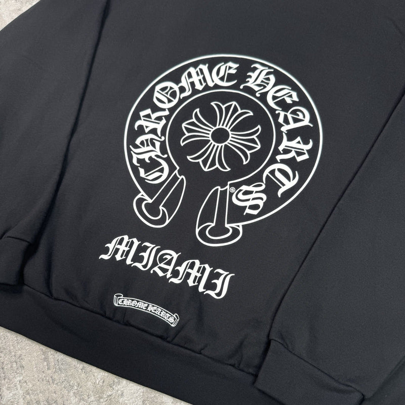 Chrome Hearts Miami Horseshoe Exclusive Pullover Hoodie 