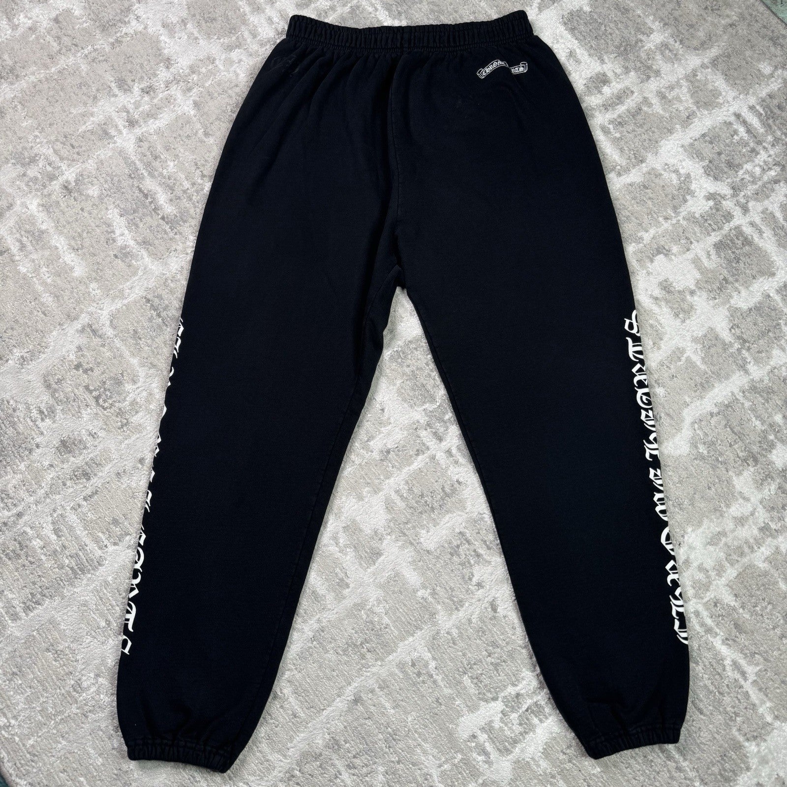 Chrome Hearts Letters Scroll Logo Sweatpants 