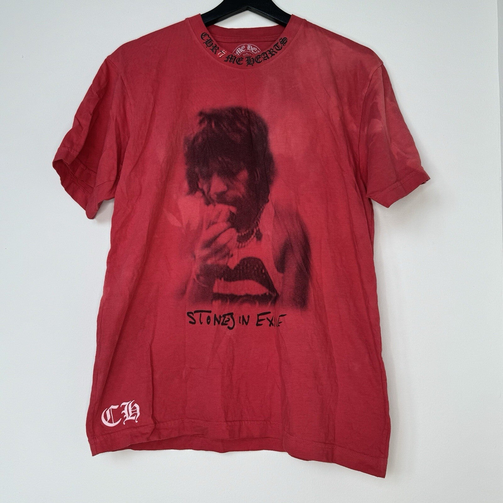 Chrome Hearts Rolling Stones Richard Stark ‘exile In Stones’ Short Sleeve Tee