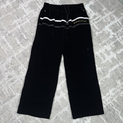 Chrome Hearts Velour Leather Track Pant 