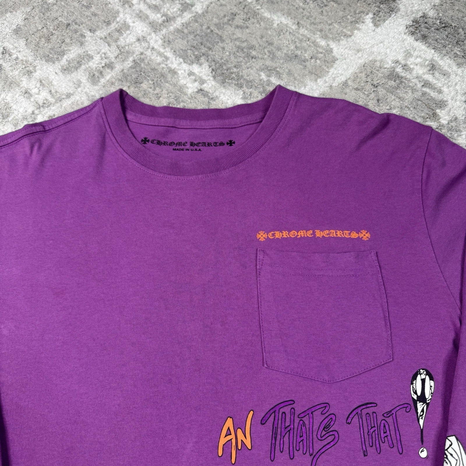 Chrome Hearts Matty Boy I Want More Not Less Long Sleeve Tee Shirt 