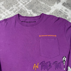 Chrome Hearts Matty Boy I Want More Not Less Long Sleeve Tee Shirt 